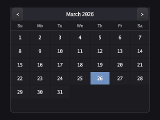 Calendar