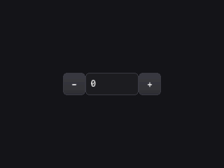 Number Stepper